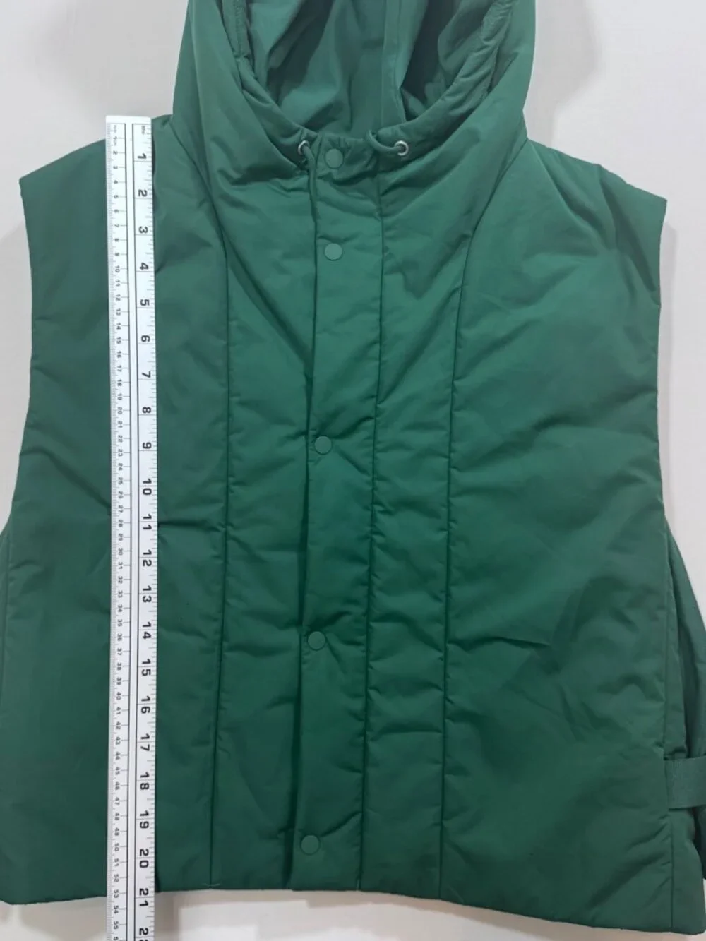 COS sleeveless padded